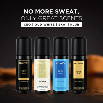 DEO Parfum Travel-Size Gift Set - 4 x 50ml