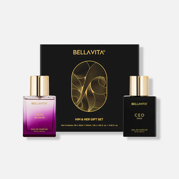 Him & Her Gift Set - 2 x 50ml