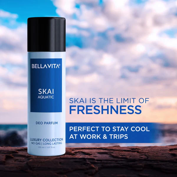 SKAI Aquatic Unisex Deodorant - 150ml
